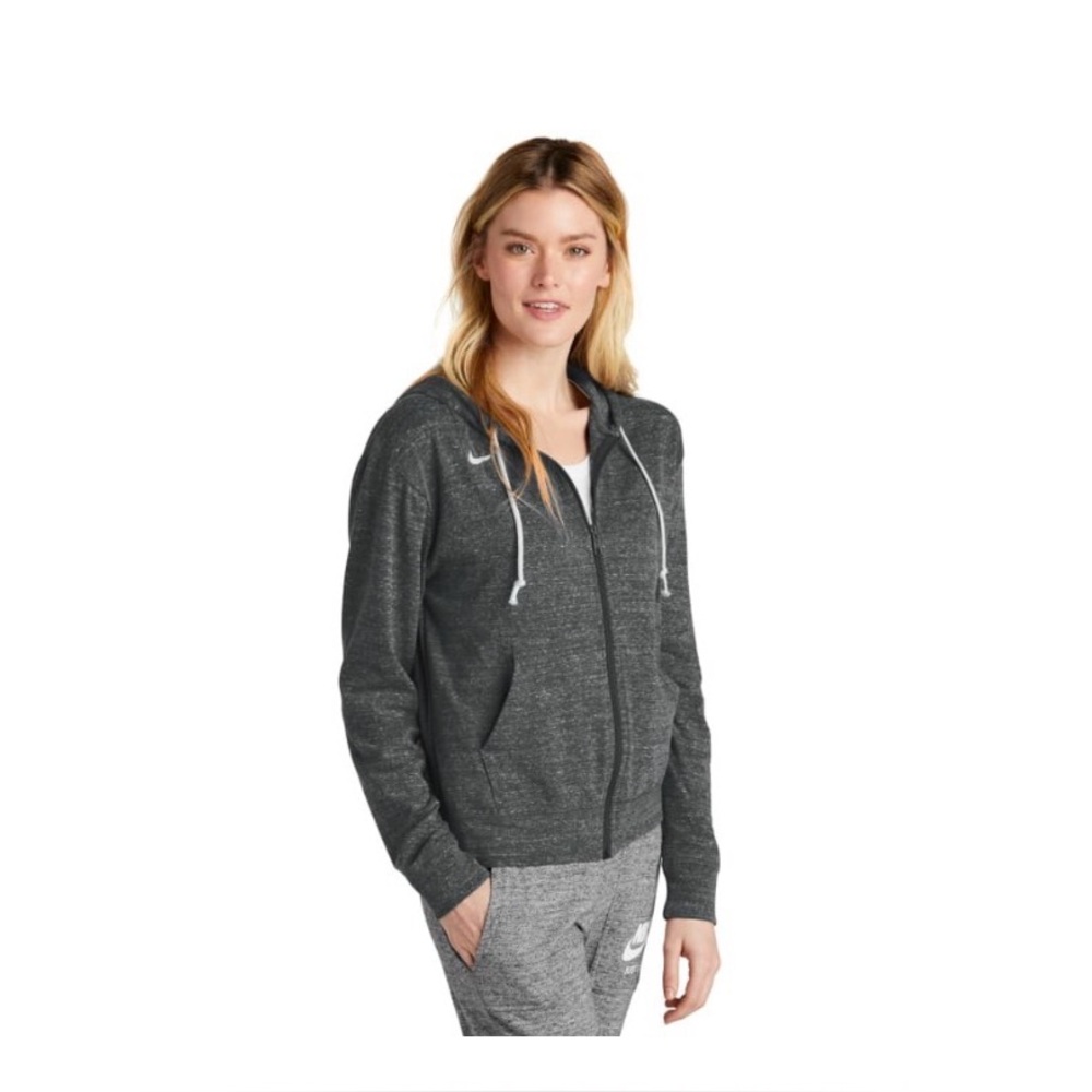 Nike Charcoal Full-Zip Hoodie